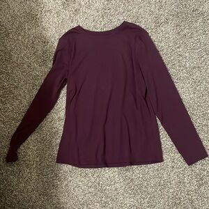 Maroon long sleeve